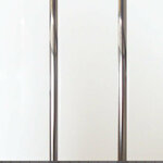 фото Вагонка ПВХ Би-Пласт Трёхсекционый лак с серебрян. вставками 3000х240х8мм
