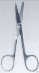 фото Ножницы тупоконечные прямые, 140 мм