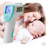 фото DT-8836 бесконтактный инфракрасный термометр для детей. градусник