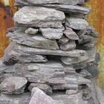 фото Камень - сланец кварцованный 30-60 кг (Сиреневый) для ландшафтных работ