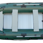 фото Аквамарин (Аquamarine) BQ 330 киль алюминиевый пол- моторная надувная лодка