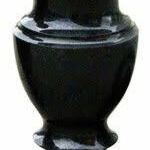 фото Гранитная ваза "30" широкая Цветная (Украина)