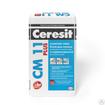 фото Клей для плитки Церезит CM11 Плюс (Ceresit CM11 Plus), 5кг Ceresit