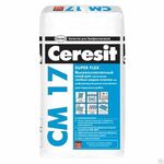 фото Клей для любых видов плитки высокоэластичный 
Ceresit CM 17 25 кг Ceresit