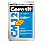 фото Клей Ceresit CM12 Керамогранит для напольной плитки крупного формата 25 кг