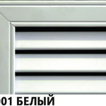 фото Решетка радиаторная ПВХ 30см*30см белая цветная