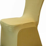 фото Чехол для банкетного стула темно-бежевый Размеры: 460х940х465х540 мм