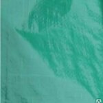 фото Полиэтиленовый брезент 120гр/м2 3х6 м зеленый