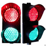 фото Светофор TRAFFICLIGHT-LED 230В (зеленый+красный)